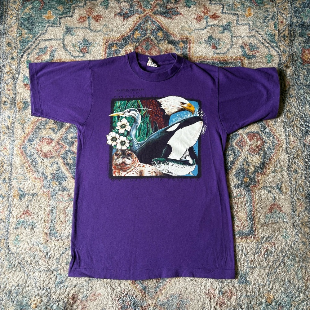 Vintage Extinction Is Forever Animal T-shirt Medium - Picture 1 of 4